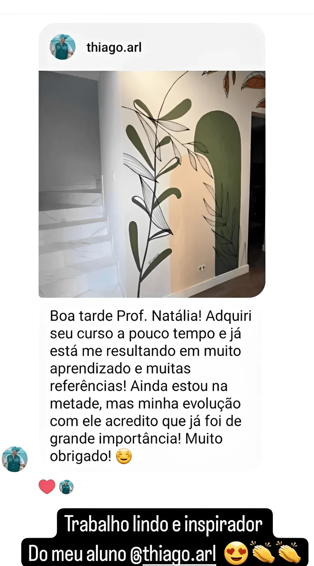 Depoimento de aluna 4