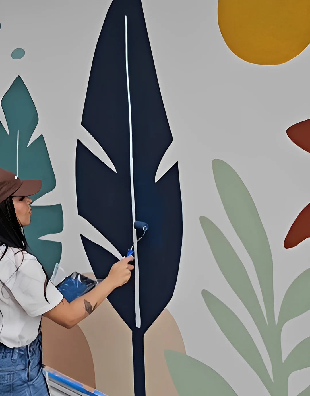 Aplicando as técnicas de pintura